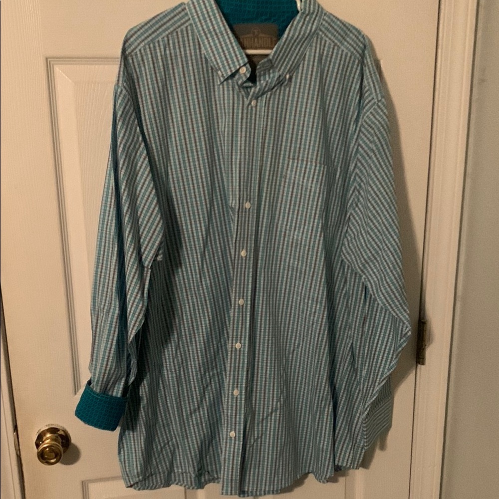 Panhandle Western Men's Plaid Shirt XXL